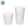Glass Mug With Iceberg Pattern
