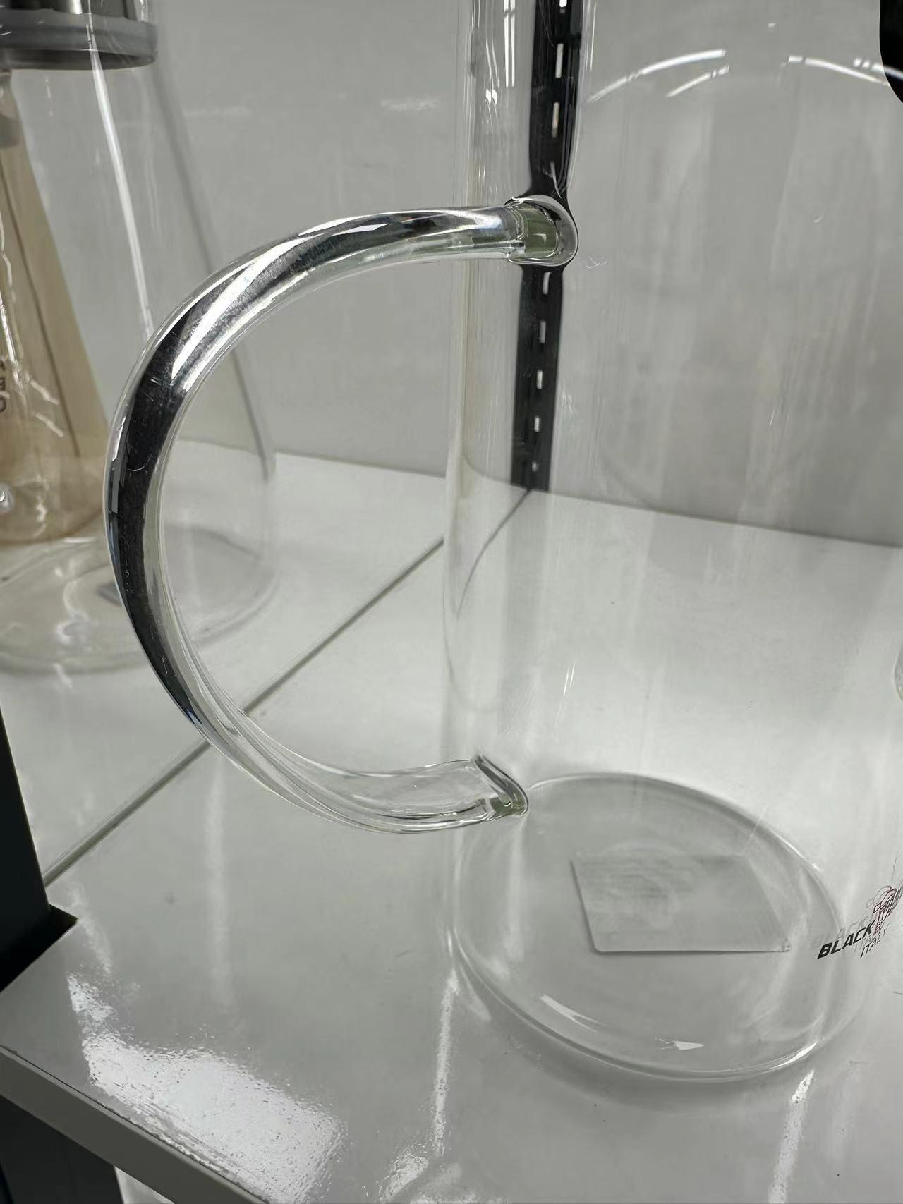 Large High-Borosilicate Glass Jug with Stainless Steel Lid