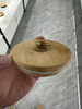 High-Borosilicate Glass Storage Jar with Bamboo Wood Ball Lid