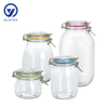Glass Jar with Steel Wire Buckle