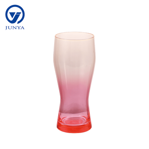 Glass Tea Cup With Gradually Changing Color