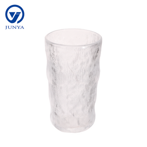 Glass Mug With Iceberg Pattern