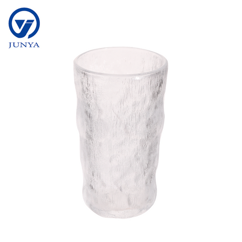 Glass Mug With Iceberg Pattern