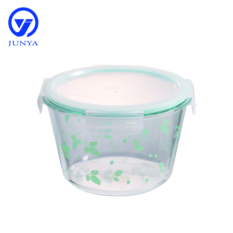 Large Size High-Borosilicate Glass Food Container B