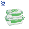 High-Borosilicate Glass Food Container with Vacuum Lids