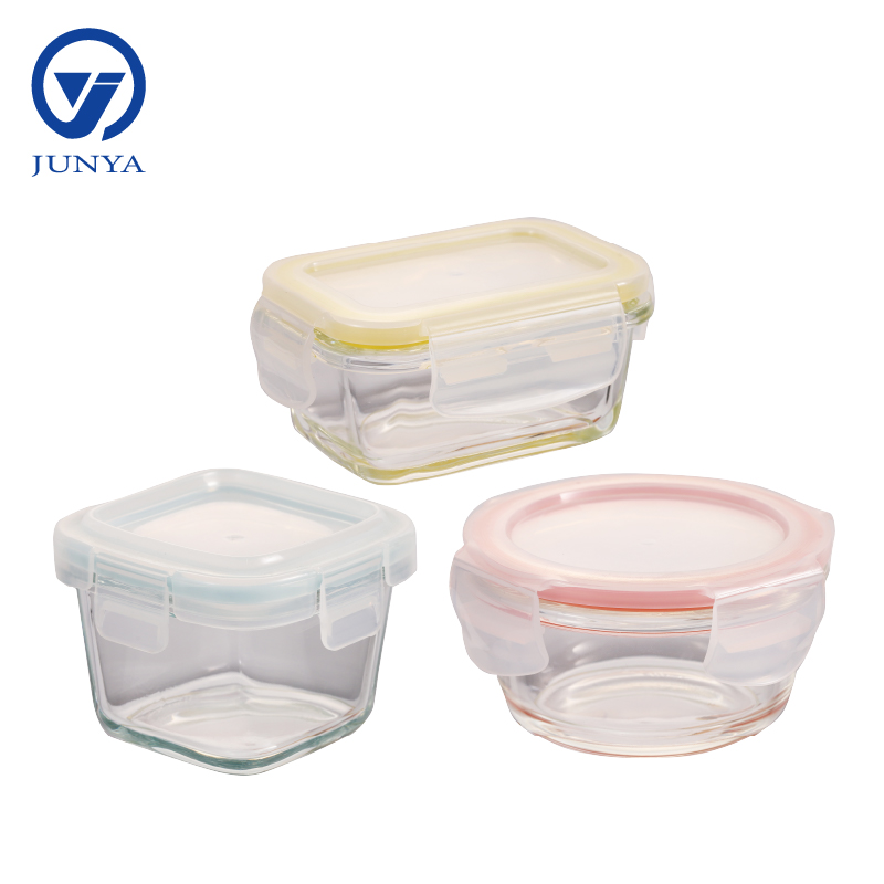 High-Borosilicate Glass Baby Food Container A