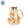 High-Borosilicate Glass Spot Pattern Water Jug with Electroplating