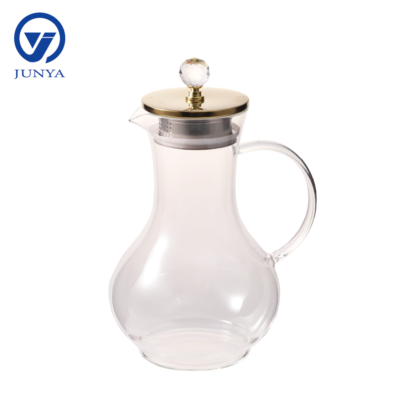 High-Borosilicate Glass Water&Tea Jug Calabash Shape