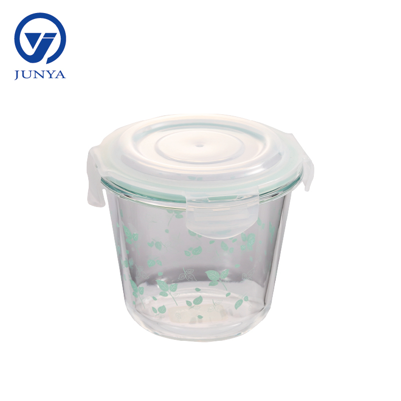 Large Size High-Borosilicate Glass Food Container A