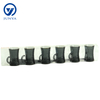 Modern Black Tea Mug Set Featuring Distinctive Glass Design