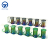 Modern Black Tea Mug Set Featuring Distinctive Glass Design