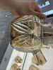 High-Borosilicate Glass Water&Tea Jug with Electroplating