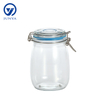 Glass Jar with Steel Wire Buckle