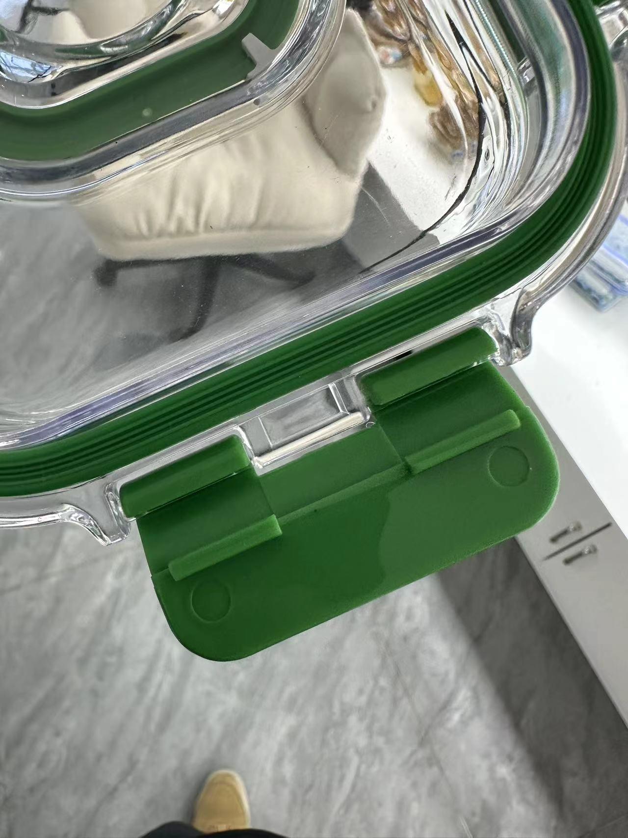 High-Borosilicate Glass Food Container with Vacuum Lids