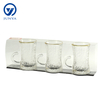 Modern Black Tea Mug Set Featuring Distinctive Glass Design