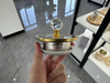 High-Borosilicate Glass Water&Tea Jug with Electroplating