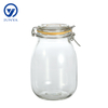 Glass Jar with Steel Wire Buckle