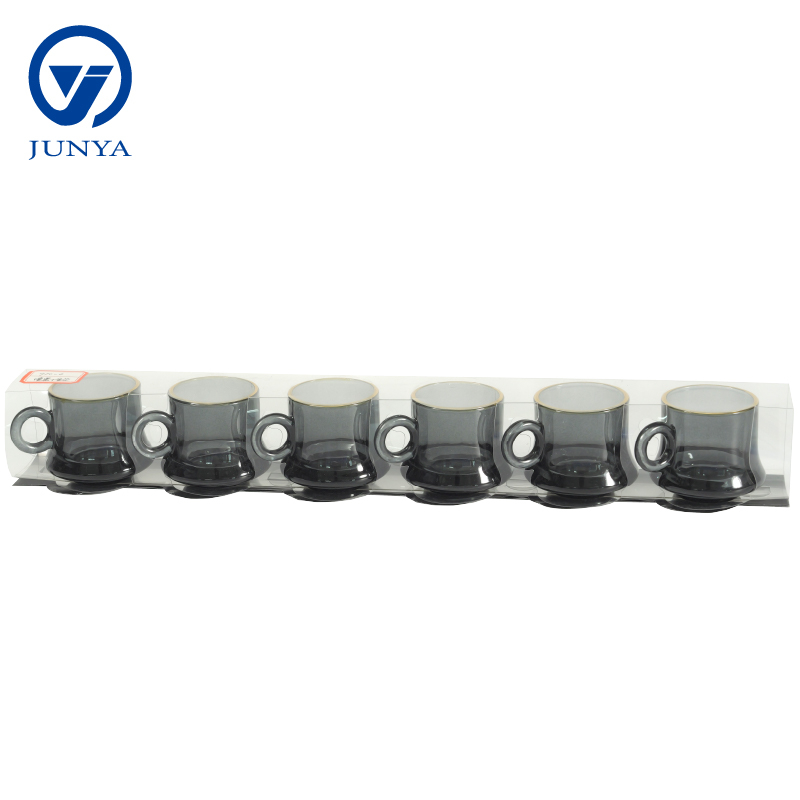 Excellent Glass Black Tea Mug Gift Set