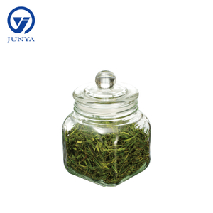 Glass Tea Leaf Storage Jar