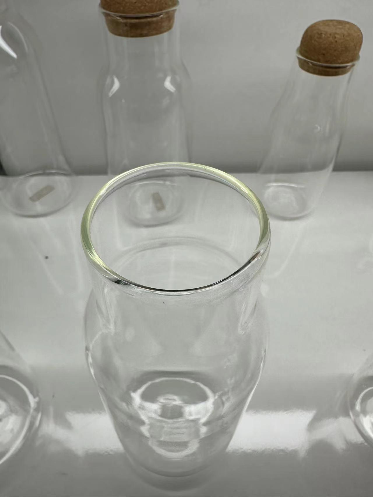 High-Borosilicate Glass Storage Jar with Bamboo Wood Bung