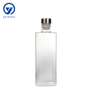 High-Borosilicate Glass Jug with Stainless Steel Plug Round Shape